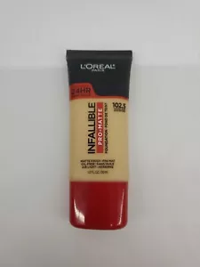 Loreal Paris - 24h wear - Shade 102.5 Natural Rose - Foundation Pro Matte - New - Picture 1 of 2