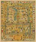 A Map and History of Peiping... by Frank Dorn, 1936 - Pictorial Map of Beijing