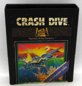 Cartucho auténtico Crash Dive (Atari 2600) solo probado funcionando - Imagen 1 de 6