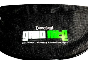 Fanny Pack Waist Bag Black Disneyland Resort At Disney California DCA Grad Nite - Picture 1 of 3