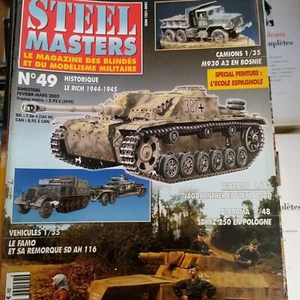 Steel Masters Nr.49 Jagdpanther Steyr 1500 SDKFZ 250 in Polen der FAMO M84 - Bild 1 von 1