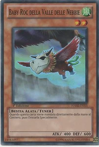 YU GI OH BABY ROC DELLA VALLE DELLE NEBBIE • HA02 • SUPER RARA - Foto 1 di 1