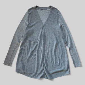Transit par Such Women’s Gray V-Neck Relaxed Fit Pullover – Size 2 / M - Picture 1 of 14