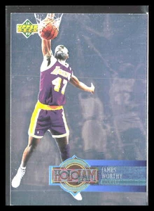 Holojams James Worthy 1993 cubierta superior #H13 Los Angeles Lakers - Imagen 1 de 2