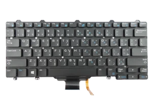 NEW Genuine Keyboard Dell Latitude E5270 E7270 Backlit ARABIC / XTFW1 NSK-LYABC - Zdjęcie 1 z 11