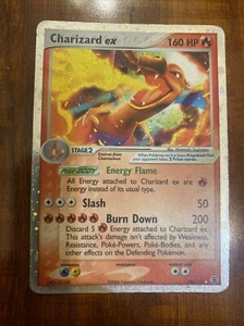 Pokemon Charizard EX Fire Red & Leaf Green Holo Rare 105/112 LP🔥 - Picture 1 of 10