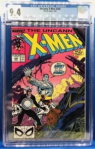 UNCANNY X-MEN #248 (1989) 1er arte de Jim Lee sobre Uncanny X-Men - **CGC 9.4** - Imagen 1 de 5