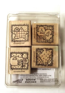 Stampin Up Set di francobolli toppe invernali 1997 - Foto 1 di 2
