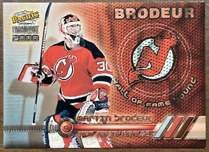 1999-00 Pacific Paramount Hall of Fame Bound Martin Brodeur #7 HOF