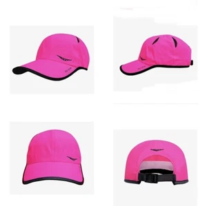 Sombrero Funcional-Sombrero para Correr-Sombrero Rosa Fluorescente-Tela de Secado-Sombrero de Protección UV - Imagen 1 de 8