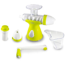 Juice Buddy 2 in 1 Hand Crank, Ice Cream Maker & Juicer, With Suction Mount