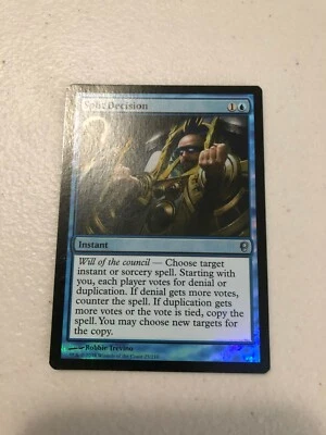 1x Split Decision MTG Conspiracy NM Magic  - Image 1 of 2