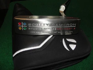 scotty cameron titleist studio style newport  2 35.25" putter w/ new cover - Picture 1 of 11