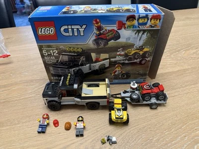 Lego City: ATV Race Team (60148) -- Usado 100% Completo - Imagem 1 de 4