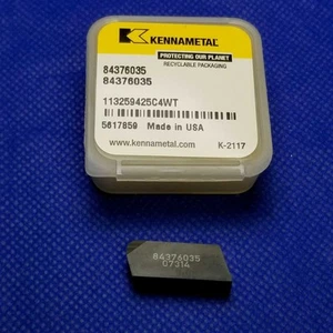 KENNAMETAL 84376035 CARBIDE INSERT 113259425C4WT K-2117 - Imagen 1 de 4