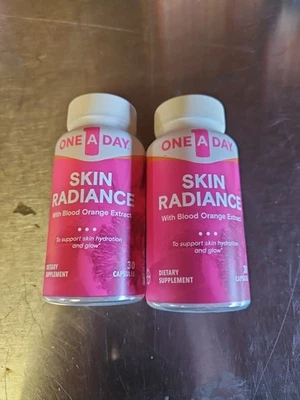 2) RESPLANDOR DE PIEL UNO AL DÍA CON EXTRACTO DE NARANJA SANGRE 30 CÁPSULAS CADA UNA CADUCIDAD 3/26 Foto 1 de 3
