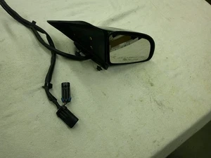 88-96 Chevy C4 Corvette Right Passenger Power/Heated Door Mirror BLACK - Picture 1 of 11