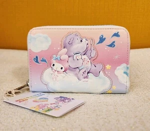Loungefly Care Bears x Sanrio Hello Kitty & Friends Care-A-Lot Zip Around Wallet - Picture 1 of 13