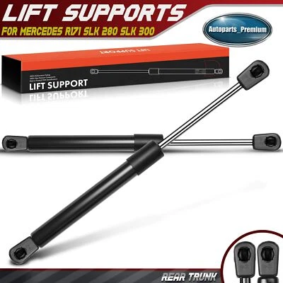 2 件后后后备箱升降支撑减震支柱适用于梅赛德斯 SLK280 SLK300 SLK350 — 第 1/4 张图片