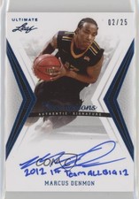 2012 Leaf Ultimate Base Auto Inscriptions Blue /25 Marcus Denmon #BA-MD1 Auto