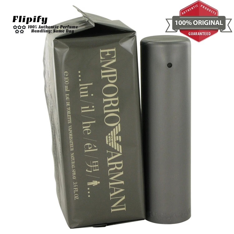 Spray EDT para hombres EMPORIO ARMANI Colonia 3,4 OZ por Giorgio Armani Foto 1 de 1