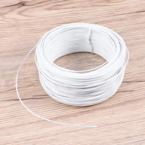 55 Meters White Garden Wire for Bundling Plants PVC Coated Binding Wire - Picture 1 of 12