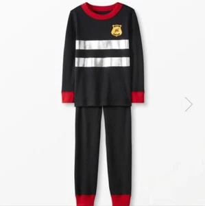Hanna Andersson Fireman Long Johns Size 150 Kids Size 12 NEW - Picture 1 of 2