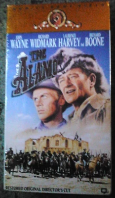 Alamo VHS ленты Джон Уэйн 2 ленты комплект запечатанный - Изображение 1 из 2