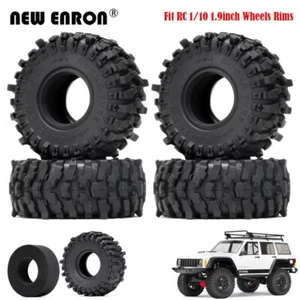 1.9" Rocks Crawler Tire Wheel 118MM for 1/10 TRX4 Axial SCX10 90046 MST D90 D110 - Picture 1 of 13