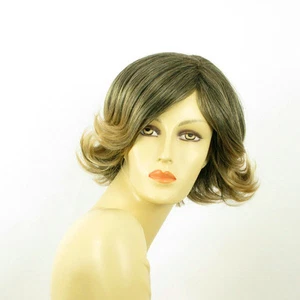 short wig for women smooth golden brown wick ref MARION 1bt24b PERUK - Imagen 1 de 8