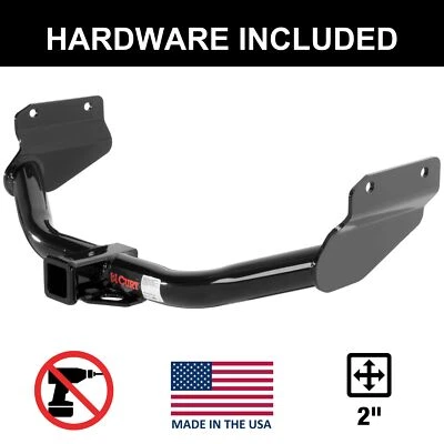 Receptor CURT 2011-2025 Dodge Durango excluindo engate SRT classe 3, 2" - Imagem 1 de 4