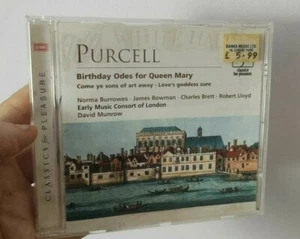 Purcell Birthday Odes for Queen Mary - Emi - Munrow - Very good condition CD - Picture 1 of 1