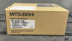 Inversor de tamaño compacto Mitsubishi FR-E720-0,1K - Nuevo - Imagen 1 de 2