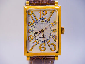 Philip Watch Mirror 8021360011  - 2012 NOS 18kt Gold Case Limited Edition 30/50