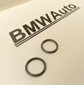 BMW NUOVO ORIGINALE M50 M54 M60 N54 N55 M47 M57 RADIATORE OLIO LINEA O-RING 2 PZ - Foto 1 di 4