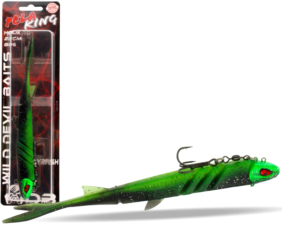 ANGEL-BERGER Wild Devil Baits Pela King Pelagic Köder Pelagisch Angeln Shad Kunstköder Ver...