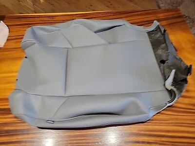 Toyota Tacoma 2013 doble cabina OEM gris cuero cubierta de asiento delantera derecha superior P2731* Foto 1 de 3