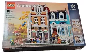 LEGO 10270 Creator Expert Bookshop Modular 2,504 Pieces Retired Set Expert Level - Picture 1 of 10