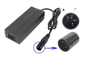42V 3A 4 pin XLR E-Bike Ladegerät für Koga E-deluxe 2013 - Bild 1 von 5