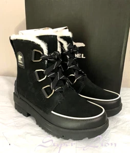 New Sorel Women's Tivoli IV Waterproof Insulated Winter Boots - SIZE 7, 8 BLACK - Picture 1 of 8
