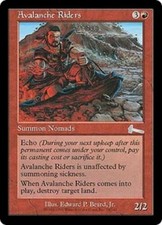 1X Avalanche Riders Urza's Legacy NM Magic the Gathering MTG Card