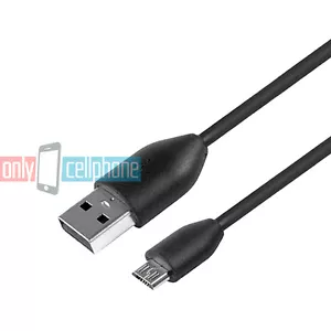 Original HTC OEM Charge Data Cable MicroUSB Black White 3FT 6FT for One M9 M8 M7 - Picture 1 of 5