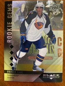 09-10 UD Black Diamond Hockey Rookie Gems 219 Evander Kane