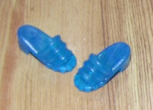 Barbie Puppenschuhe JELLY LOOK SANDALEN ~ transparent ~ Beach Style - Bild 1 von 6