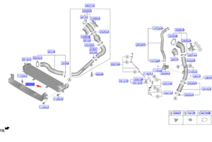 KIA CEED MK3 CD Intercooler Air Guide 282772B815 NEW GENUINE - Picture 1 of 2