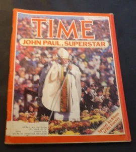 1979 Time Magazine: Papst Johannes Paul II., Ein Fotoalbum seiner Reise - Bild 1 von 2