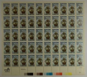 US SCOTT 2093 SHEET OF 50 ROANOKE VOYAGES STAMPS 20 CENT FACE MNH - Picture 1 of 1