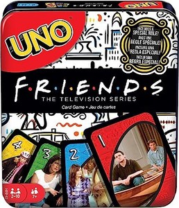 R.I.P Matthew Perry - UNO Friends Card Game in Storage Tin Collectibles TV Show