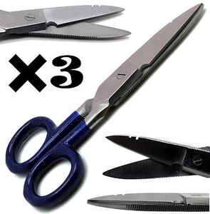Tijeras azules multipropósito 3 cables de corte de 5,25" para electricista 3 piezas - Imagen 1 de 7