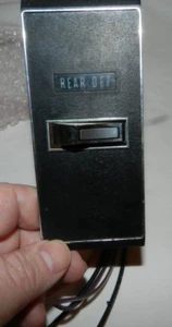 1969-70 Buick Wildcat Electra 225 LeSabre Rear Defrost Defog Switch & Bezel - Picture 1 of 7